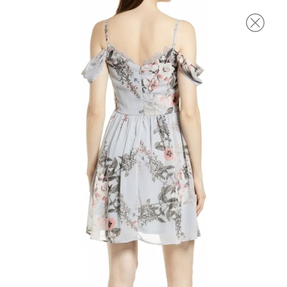 Lulu's Verona off the shoulder mini dress - Picture 2 of 7